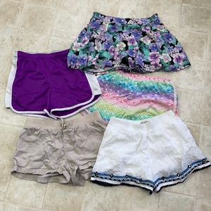 Girls shorts bundle
